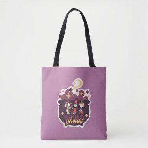 Tote Bag L'escouade Peanuts de citrouilles pour Halloween