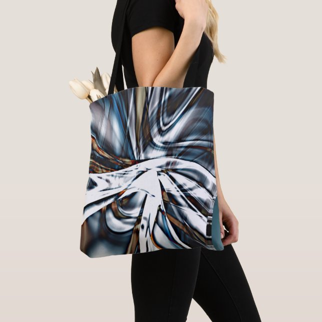 Tote Bag Lésion de roches et de traits rustiques et flashy (De près)