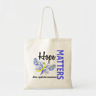 Tote Bag L'espoir importe papillon syndrome de Down