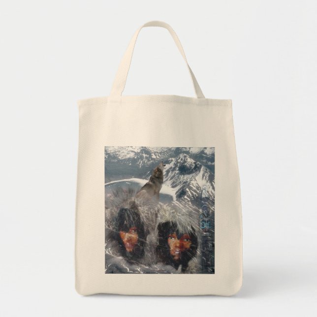 Tote Bag L'esprit autochtone en Alaska (Devant)