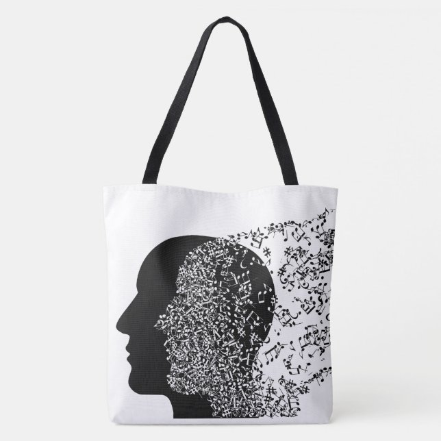 Tote Bag L'Esprit de la Musique (Dos)
