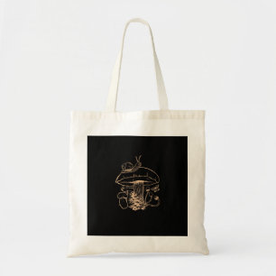 Tote Bag L'esthétique Cottagecore Champignon Escargot Gobli