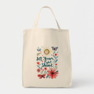 Tote Bag Let Your Light Shine