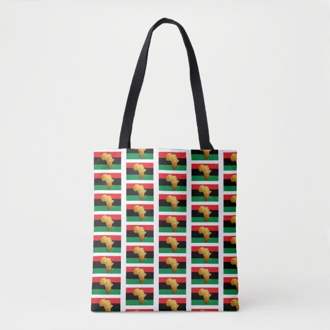 Tote Bag "L'état d'esprit africain" Fourre-tout (Devant)