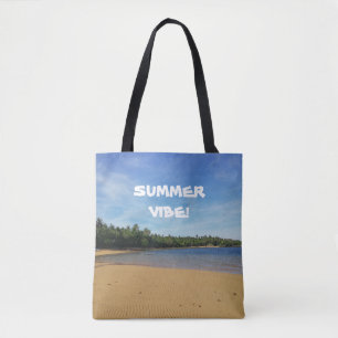 Tote Bag L'été de l'île de Jomalig