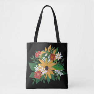 Tote Bag L'été fleurit fourre-tout