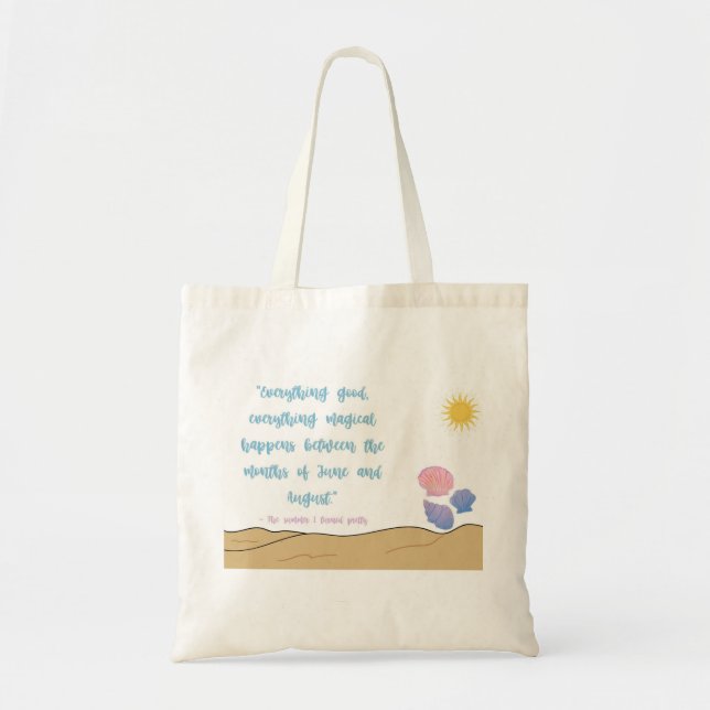 Tote Bag L'été, je suis devenu Joli fourre-tout (Devant)