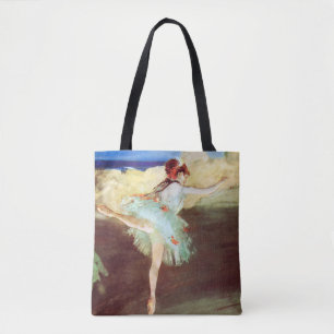 Tote Bag L'étoile : Le danseur sur le point dégazent par