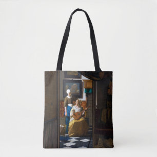 Tote Bag Lettre d'amour, Johannes Vermeer