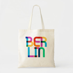 Tote Bag Lettres pop art Berlin Allemagne