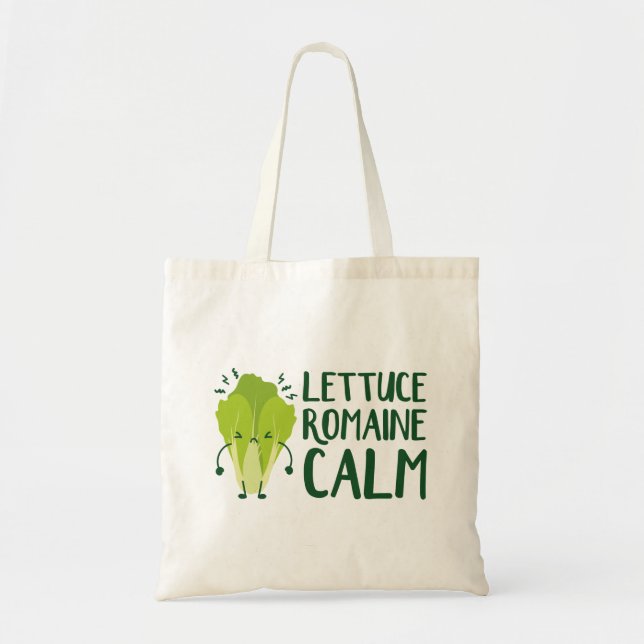 Tote Bag Lettuce Romaine Calme (Devant)