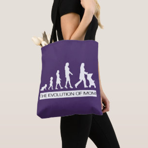 Tote Bag L'évolution de maman Drôle cadeau de la Fête des