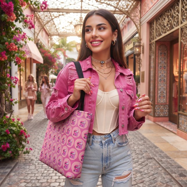 Tote Bag Lèvres (Créateur téléchargé)