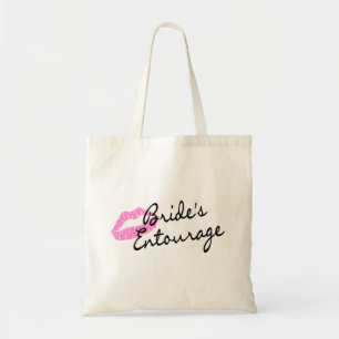 Tote Bag Lèvres d'entourage de jeunes mariées