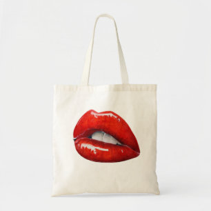 Tote Bag Lèvres rouges