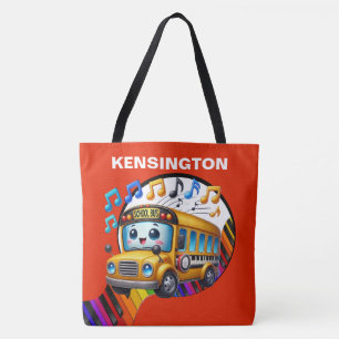 Tote Bag LG. BUS DE L'ÉCOLE SI CULE - Voir Retour - Fourre-