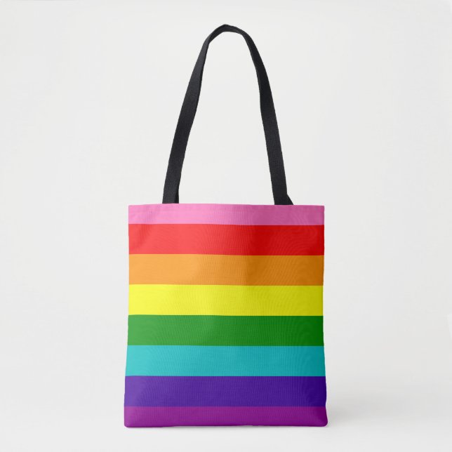 Tote Bag LGBT PRIDE (1977 Historique) (Devant)
