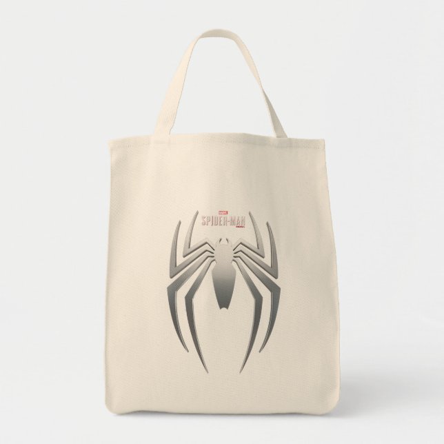 Tote Bag L'homme-araignée de Marvel | Emblème d'araignée mé (Devant)