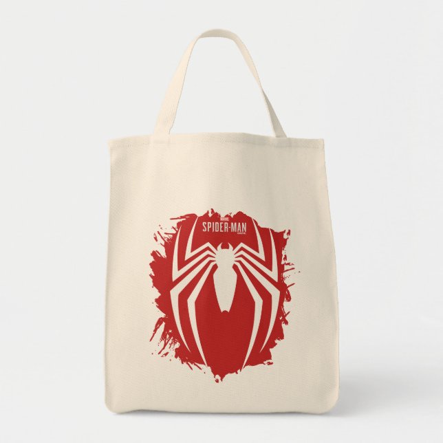 Tote Bag L'homme-araignée de Marvel | Emblème de l'araignée (Devant)