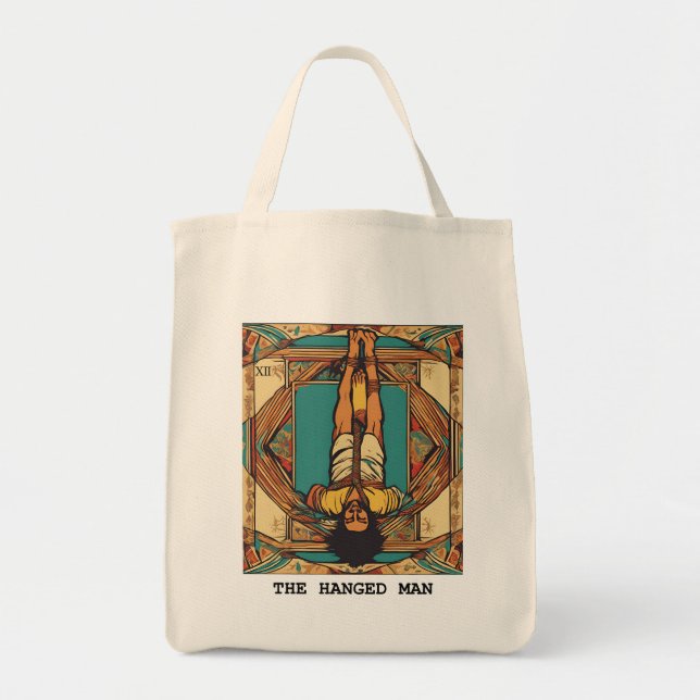 TOTE BAG L'HOMME HANGÉ - CARTE DE TAROT (Devant)