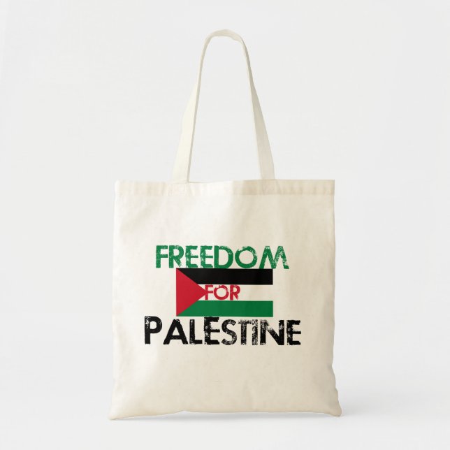 Tote Bag Liberté pour la Palestine (Devant)