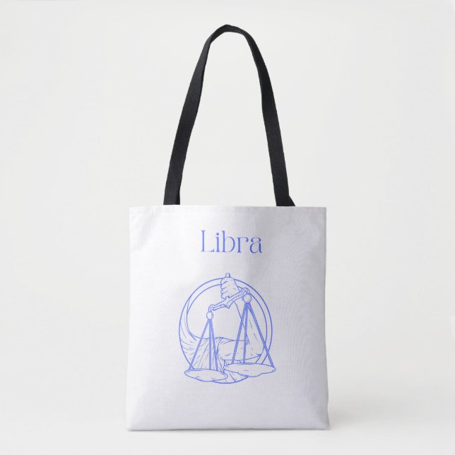 Tote Bag Libra Zodiac (Devant)