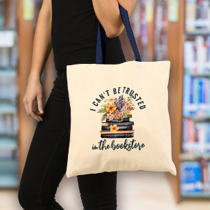 Tote Bag Librairie de livres non fiable