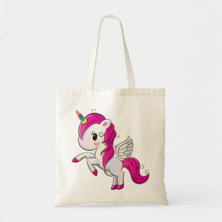 Tote Bag licorne arc-en-ciel mignonne