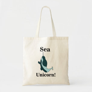 Tote Bag Licorne de mer narval drôle