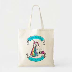 Tote Bag Licorne Fourre-tout d'Arc-en-ciel-Yarking de