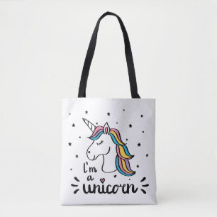 Tote Bag Licorne je suis une licorne