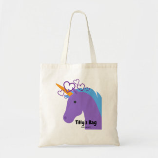 Tote Bag Licorne pourpre Fourre-tout