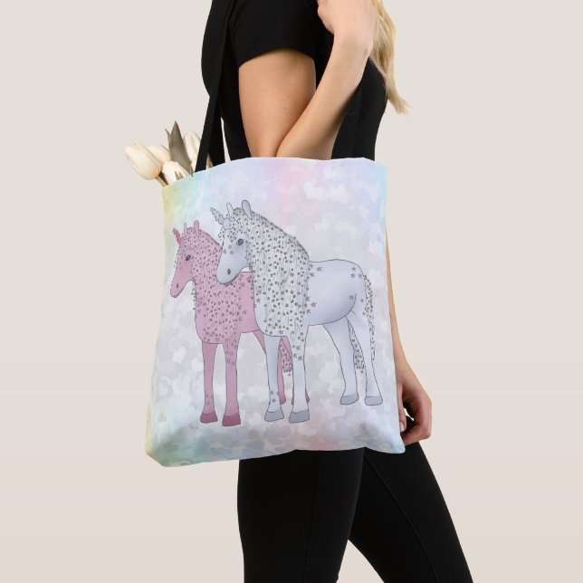 Tote Bag Licornes (De près)