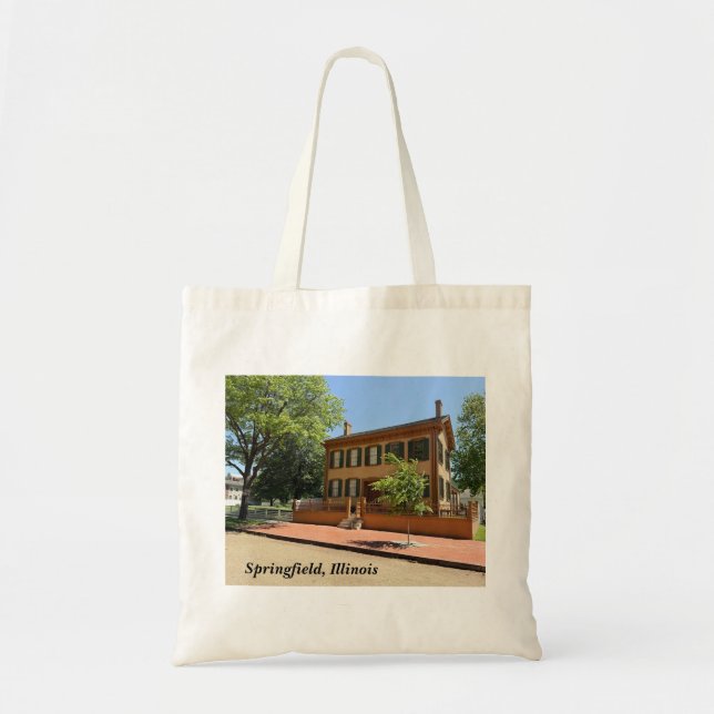 Tote Bag Lieu historique Lincoln Home (Devant)