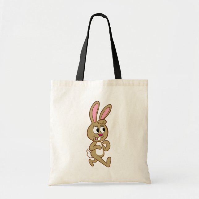 Tote Bag Lièvres de Rick | Becky de garde forestière (Devant)