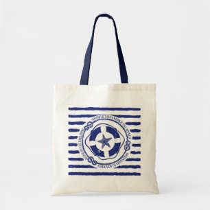 Tote Bag Lifebuoy et étoiles de mer