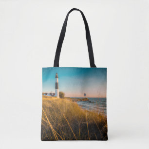 Tote Bag Lighthouses Big Sable Lighthouse Ludington