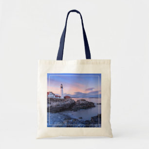 Tote Bag Lighthouses   Cape Elizabeth, Maine