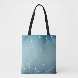 Tote Bag Ligne abstraite Arrière - plan