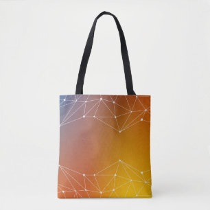 Tote Bag Ligne abstraite Arrière - plan