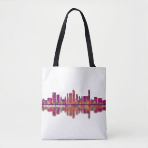 Tote Bag Ligne aérienne de Guadalajara