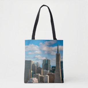 Tote Bag Ligne aérienne du Financial District de San Franci