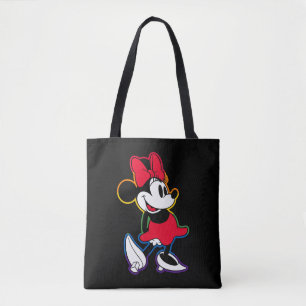 Tote Bag Ligne Arc-en-ciel Minnie classique
