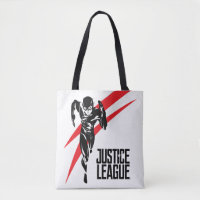 Ligue de Justice | Flash Running Noir Pop Art