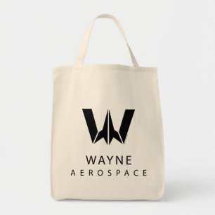 Tote Bag Ligue de Justice   Logo Wayne Aerospace