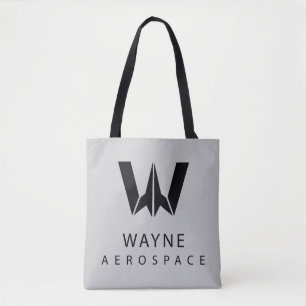 Tote Bag Ligue de Justice Logo Wayne Aerospace