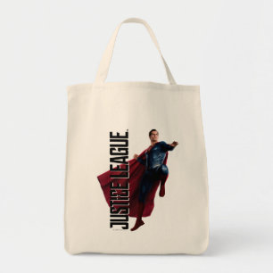 Tote Bag Ligue de Justice Superman Sur Le Champ De Batail