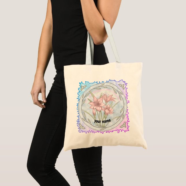 Tote Bag Lilies (Devant (produit))