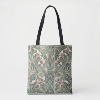 Tote Bag Lillies Dream Art nouveau