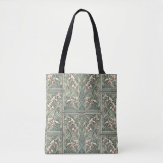 Tote Bag Lillies Dream Art Nouveau demi-goutte